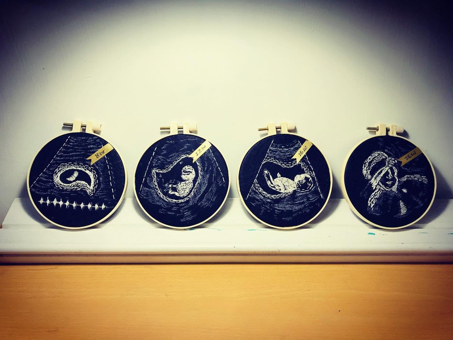 刺繡作品 6